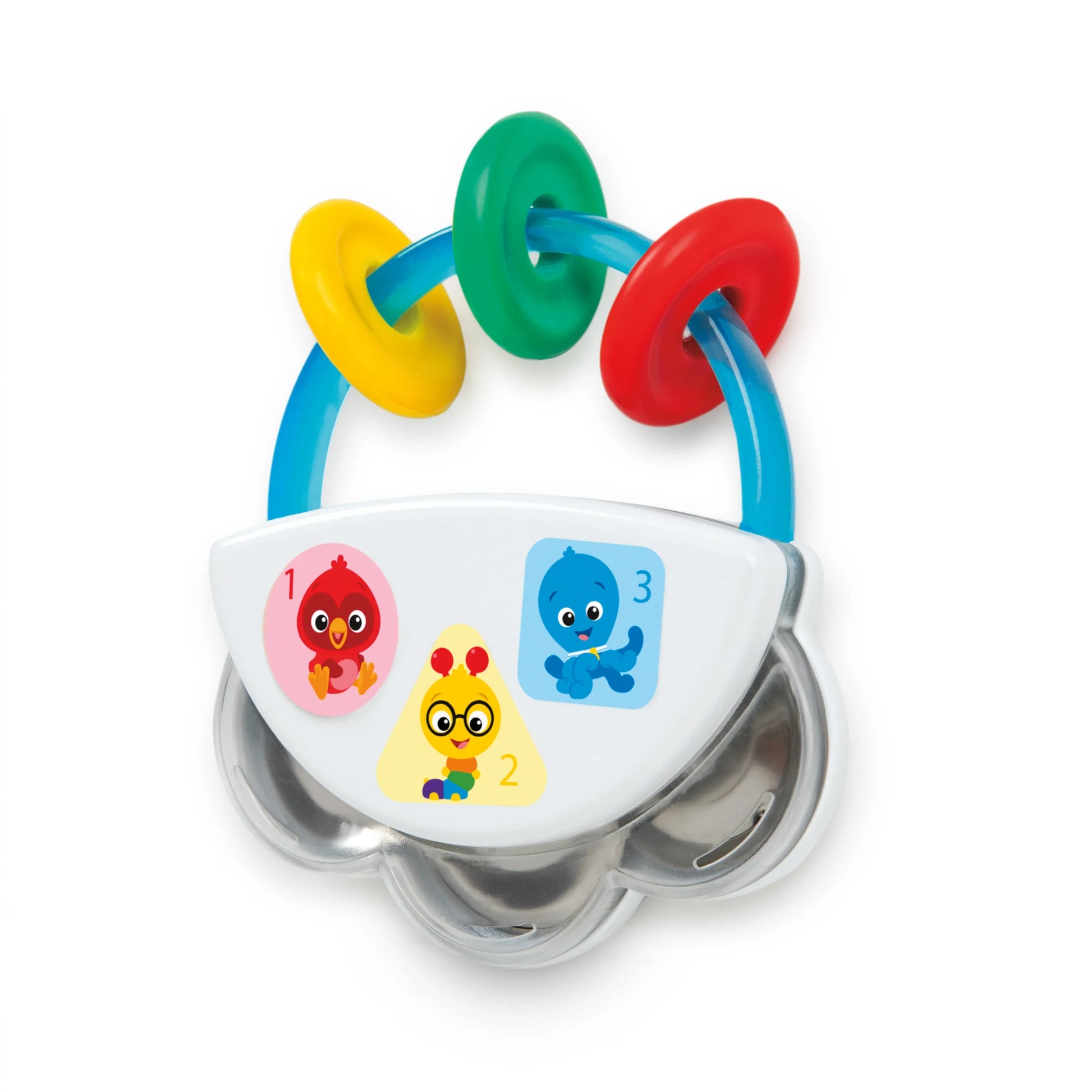 Baby Einstein Tiny Tambourine Musical Toy & Rattle Rattle