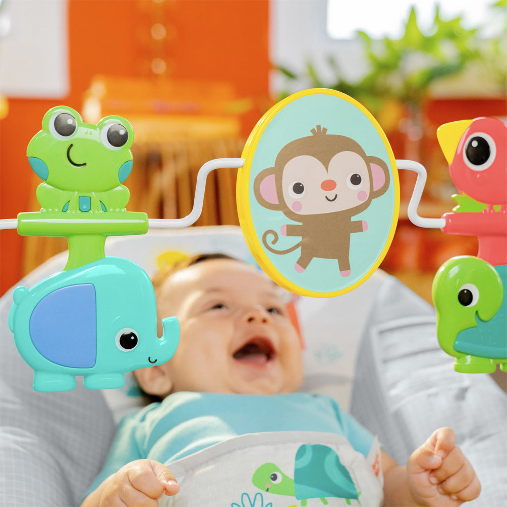 Bright Starts Playful Paradise Vibrating Baby Bouncer Rocker Chair Play Set | Prenatal, Babies, Nusring, Cybex, Avent Bouncer