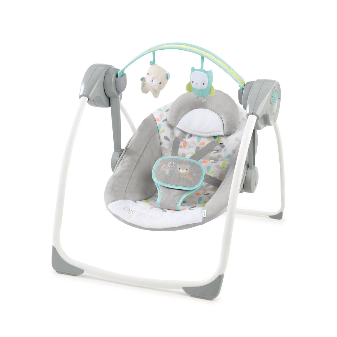 Ingenuity Comfort 2 Go Compact Portable Baby Swing, Fanciful Forest Swing