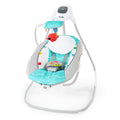 Baby Einstein Ocean Explorers Compact Vibrating Baby Swing, Grey Swing