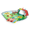 Baby Einstein Discovery Garden Tummy Time Mat & Mirror Tummy Time