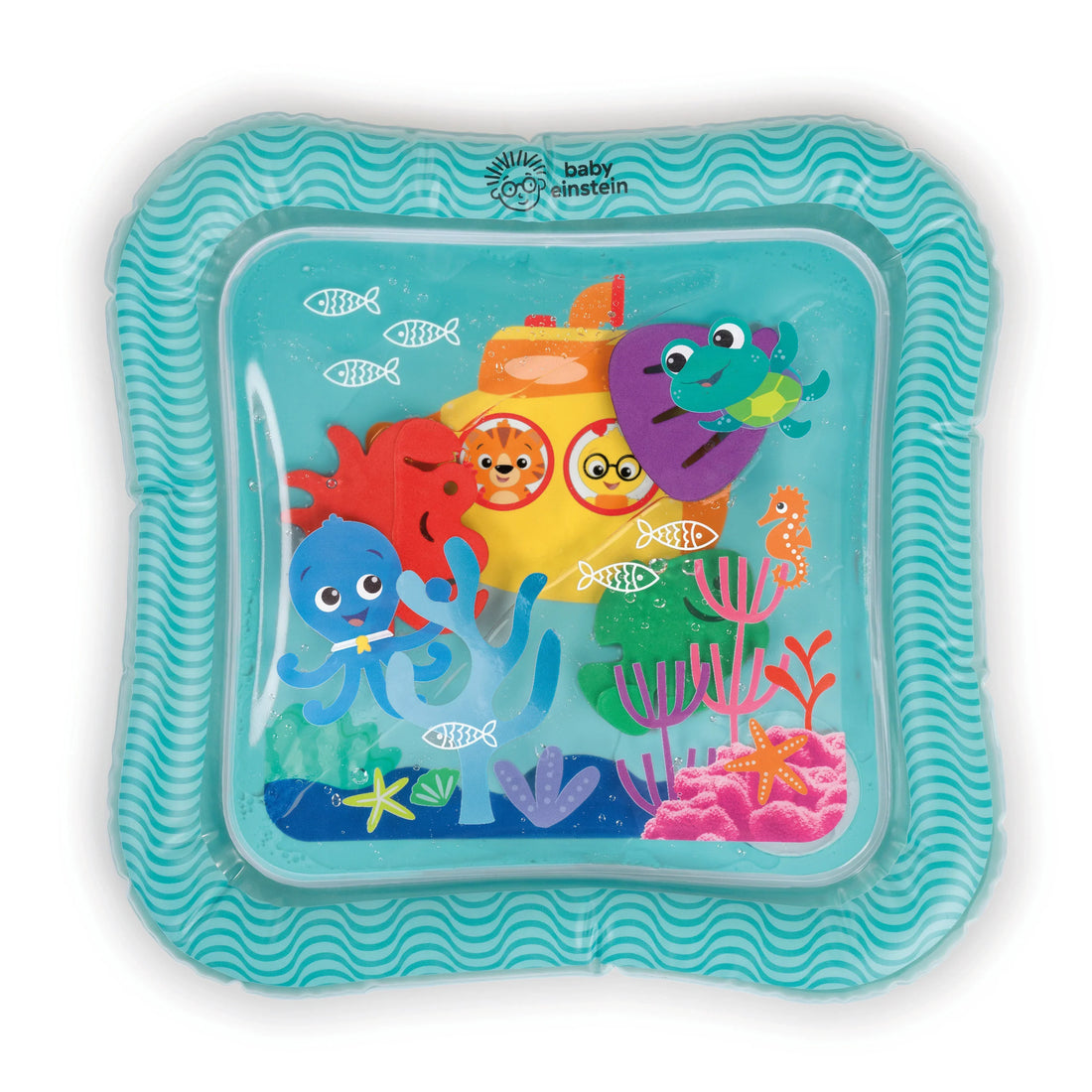 Baby Einstein Ocean Explorers Sensory Splash Water Mat, Ages 0-36 Months Sensory Toy