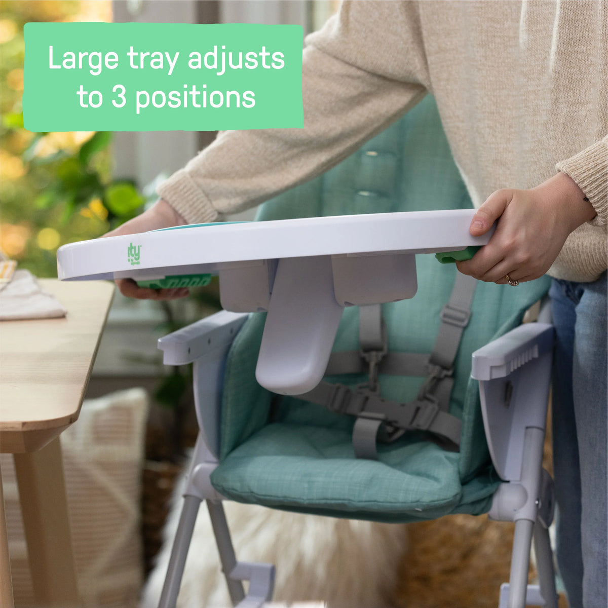 Infinity High Chair Ingenuity Sun Valley Compact Folding High Chair High Chair with ...