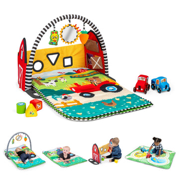 Baby Einstein Farm Explorers Busy Barnyard Grow With Me Activity Gym Gym