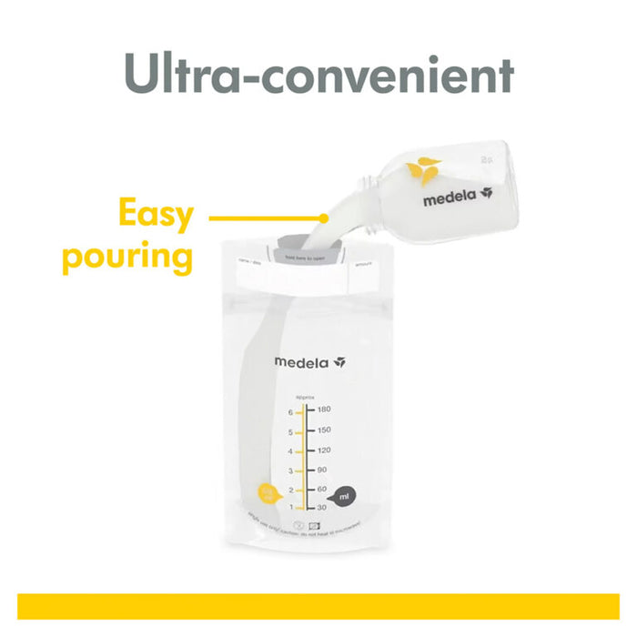 Medela Breastmilk Storage Bags Pack of 25 | Prenatal, Babies, Nusring, Cybex, Avent Breastfeeding Milk Storage