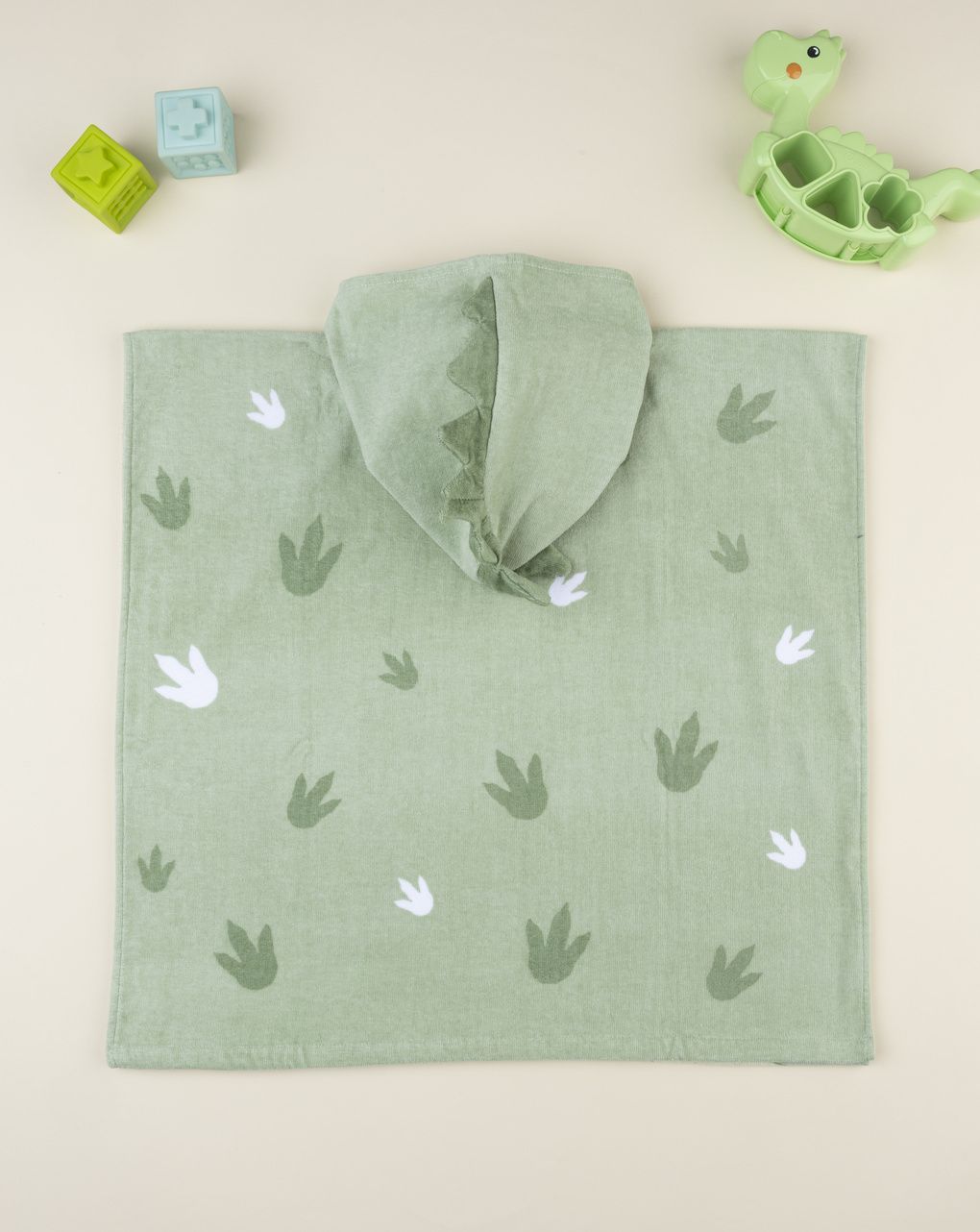 Prenatal Little-dragon beach poncho for boys