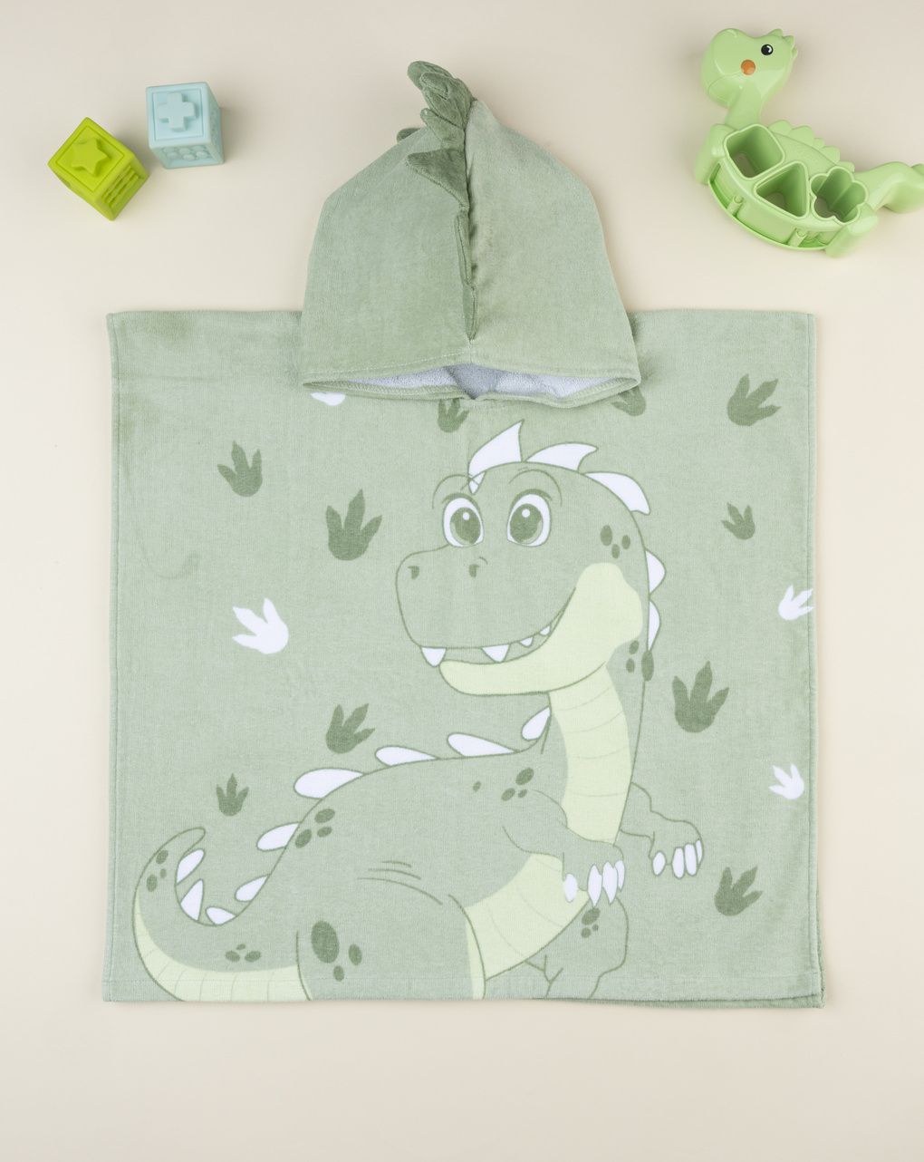 Prenatal Little-dragon beach poncho for boys