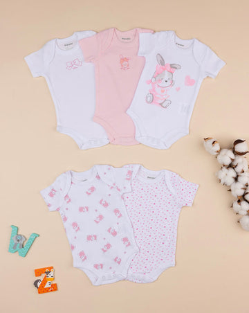 Prenatal Pack of of 5 Cotton Bodysuits | Prenatal, Babies, Nusring, Cybex, Avent Bodysuit
