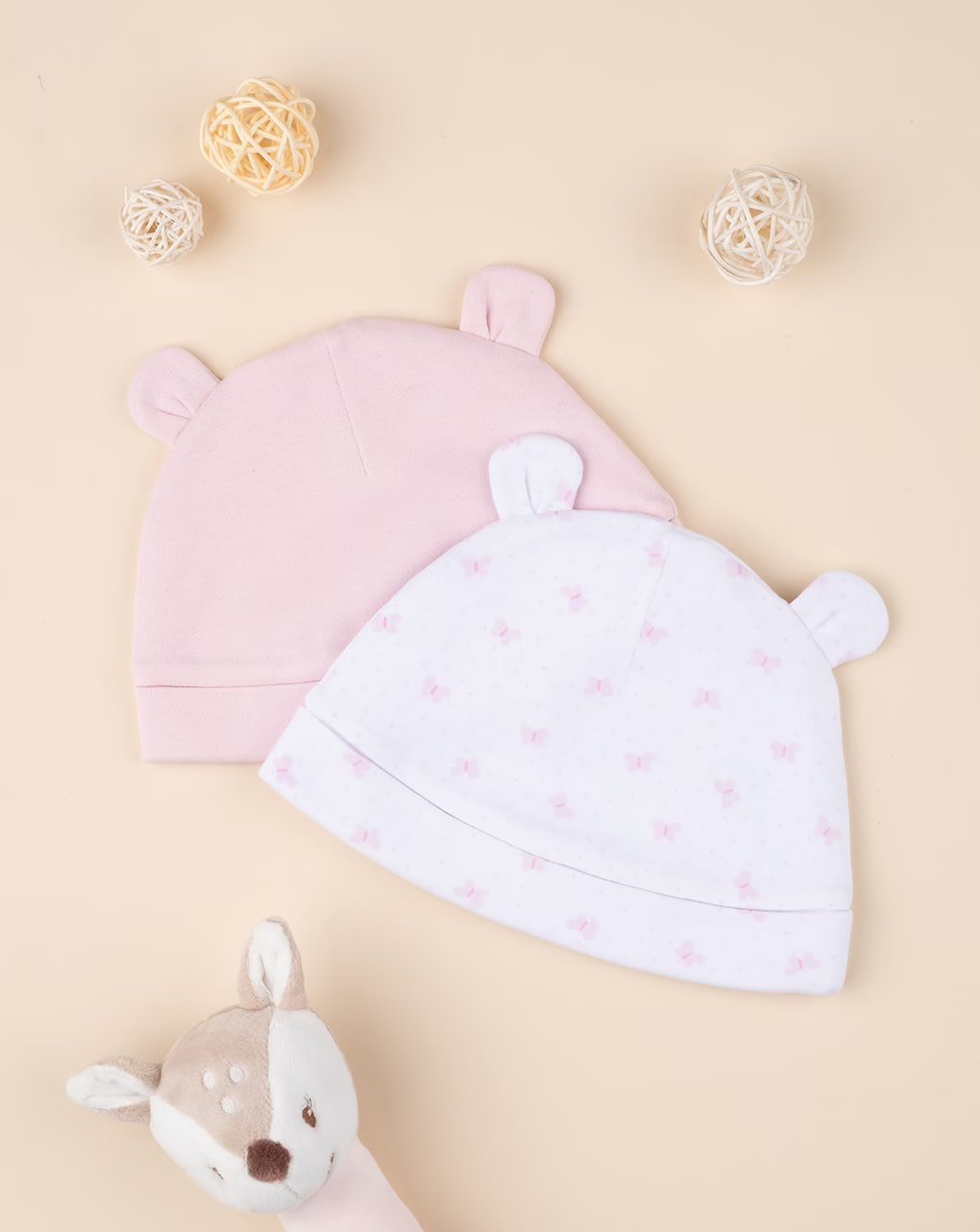 Prenatal Pack of 2 Girl Hats - Pink | Prenatal, Babies, Nusring, Cybex, Avent Hat