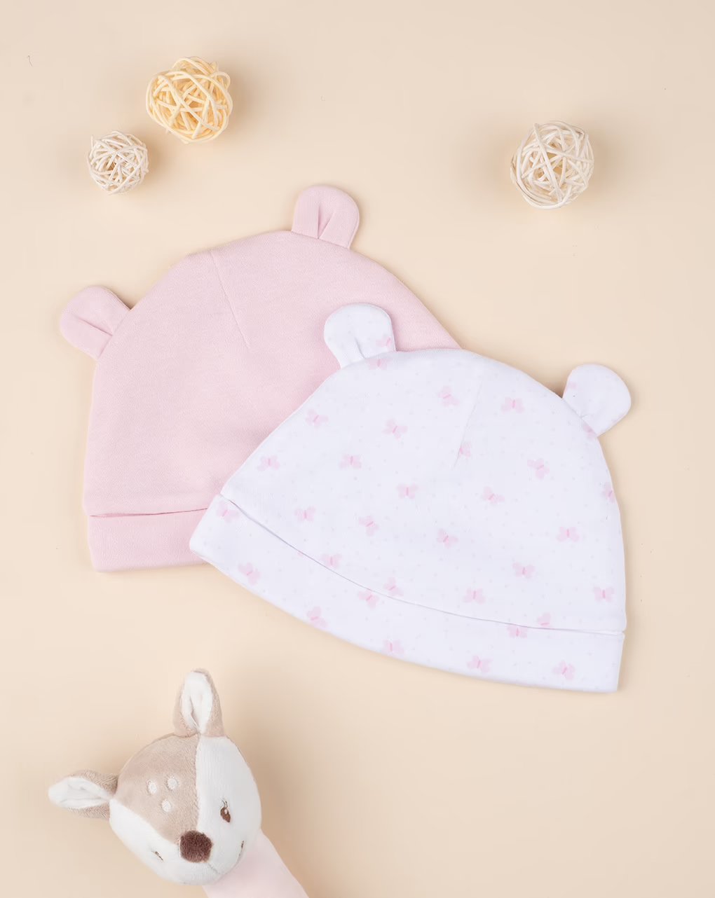 Prenatal Pack of 2 Girl Hats - Pink | Prenatal, Babies, Nusring, Cybex, Avent Hat