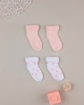 Prenatal Pack of 2 Pairs of Terry Socks with Heart - Pink | Prenatal, Babies, Nusring, Cybex, Avent Socks