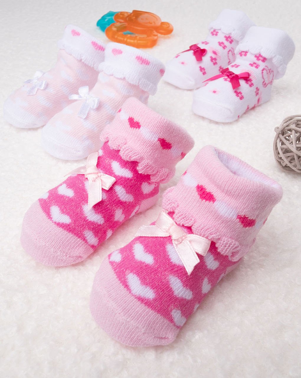 Prenatal Pack of 3 Girl Socks - Pink | Prenatal, Babies, Nusring, Cybex, Avent Socks