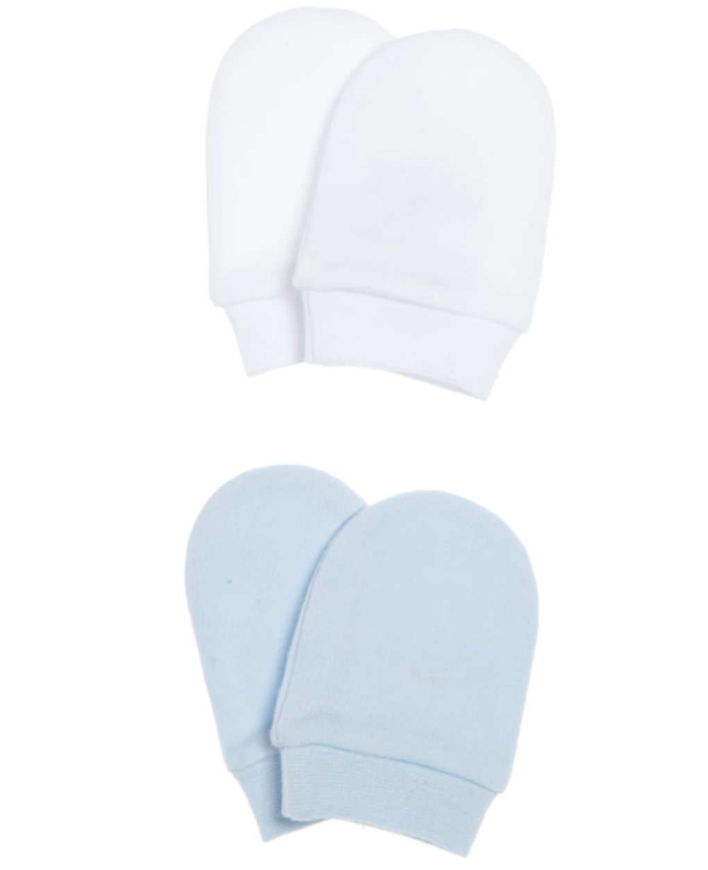 Prenatal Set of Two Pairs of White and Mittens - Blue | Prenatal, Babies, Nusring, Cybex, Avent Mitten