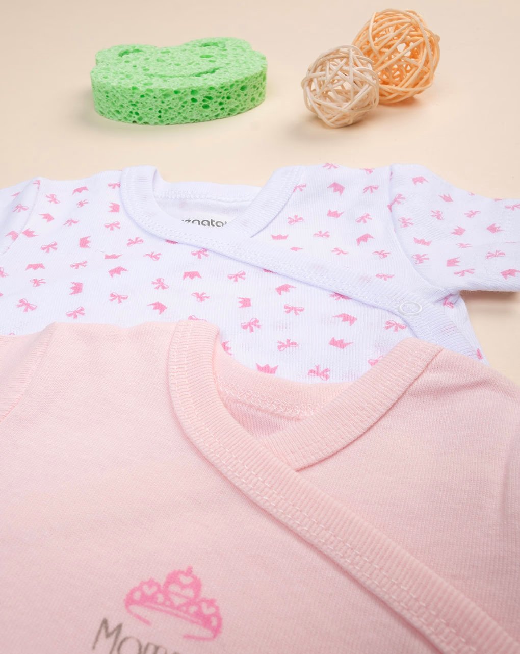 Prenatal Pack of 2 Pink and Body with MommyS Princess Writing - White | Prenatal, Babies, Nusring, Cybex, Avent Bodysuit