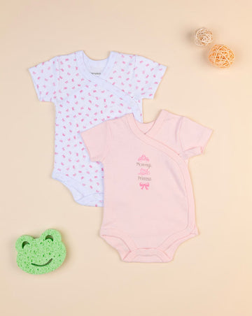 Prenatal Pack of 2 Pink and Body with MommyS Princess Writing - White | Prenatal, Babies, Nusring, Cybex, Avent Bodysuit