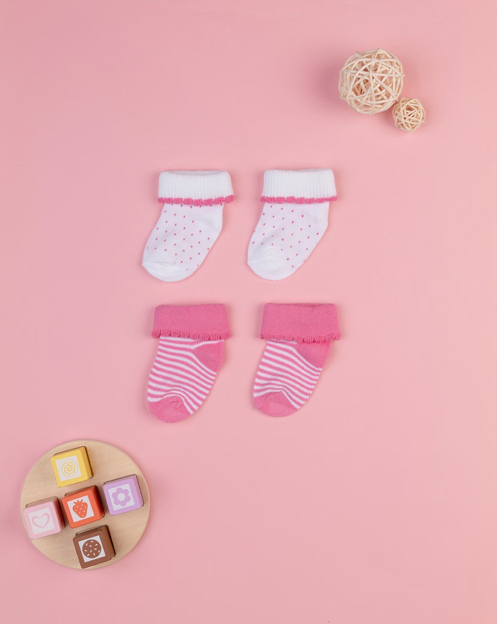 Prenatal Pack of 2 Short Cotton Socks | Prenatal, Babies, Nusring, Cybex, Avent Socks