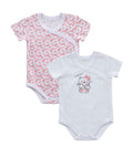 Prenatal Pack of 2 Bodysuits - White & Light Pink | Prenatal, Babies, Nusring, Cybex, Avent Bodysuit