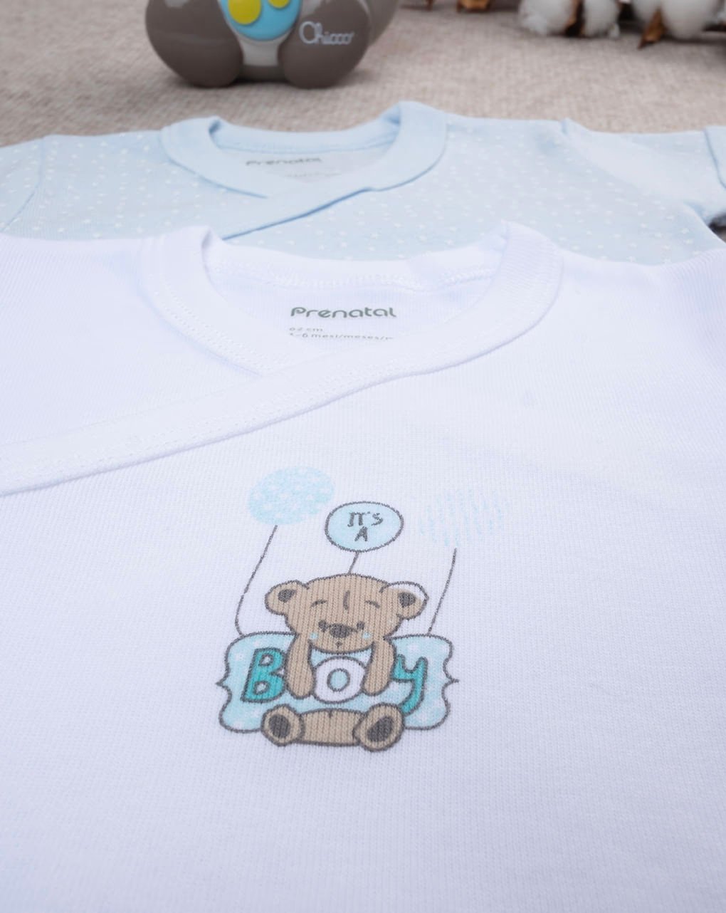 Prenatal Pack of 2 "It's A Boy" Bodysuits 9-12M - White & Light Blue | Prenatal, Babies, Nusring, Cybex, Avent Bodysuit