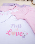 Prenatal Pack of 5 Short Sleeve Ribbed Baby Bodysuit 6-9M | Prenatal, Babies, Nusring, Cybex, Avent Bodysuit