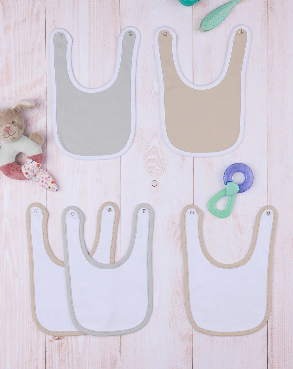 Prenatal 5-piece jungle bib set Bib