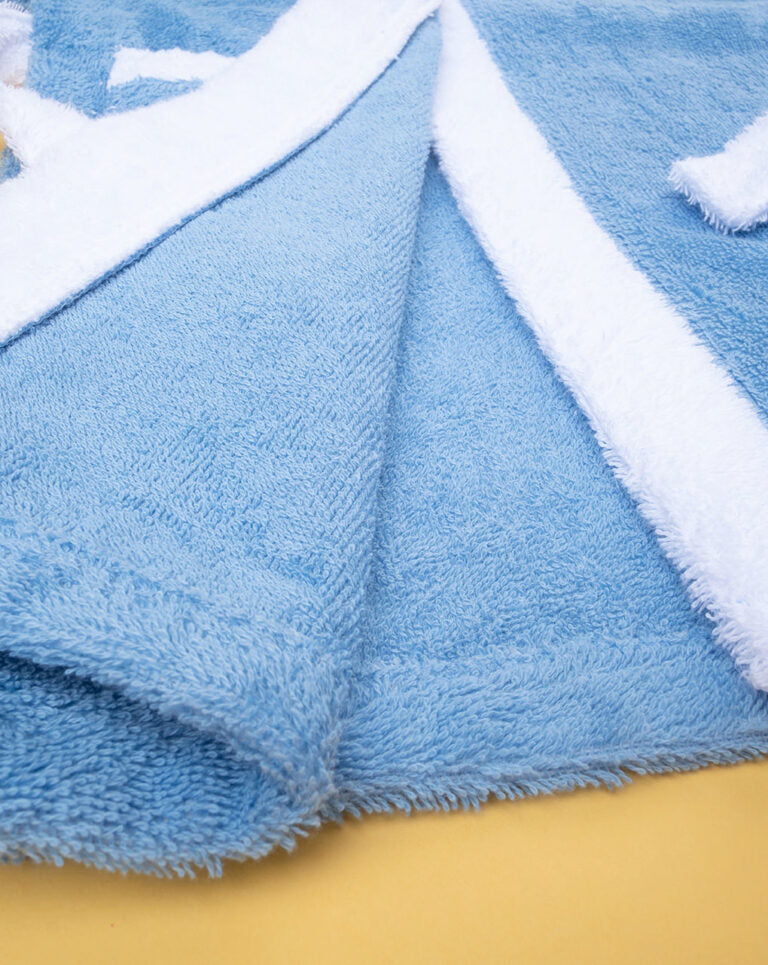 Prenatal Terry Bathrobe with Hood - Blue | Prenatal, Babies, Nusring, Cybex, Avent Bathrobe