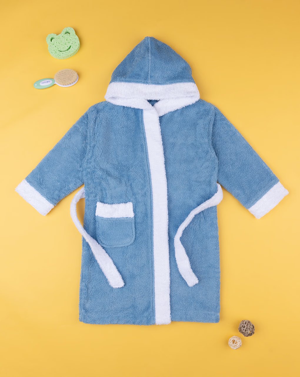 Prenatal Terry Bathrobe with Hood - Blue | Prenatal, Babies, Nusring, Cybex, Avent Bathrobe