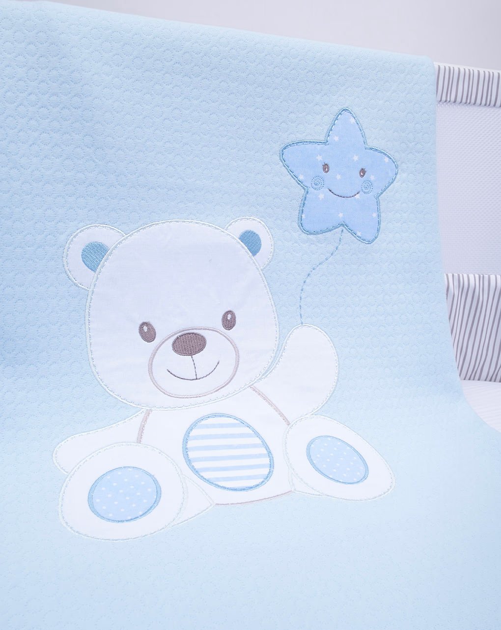 Prenatal Summer Blanket For Cot with Embroidery | Prenatal, Babies, Nusring, Cybex, Avent Blanket