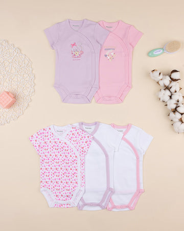 Prenatal Pack of 5 Crossed Baby Bodysuits | Prenatal, Babies, Nusring, Cybex, Avent Bodysuit