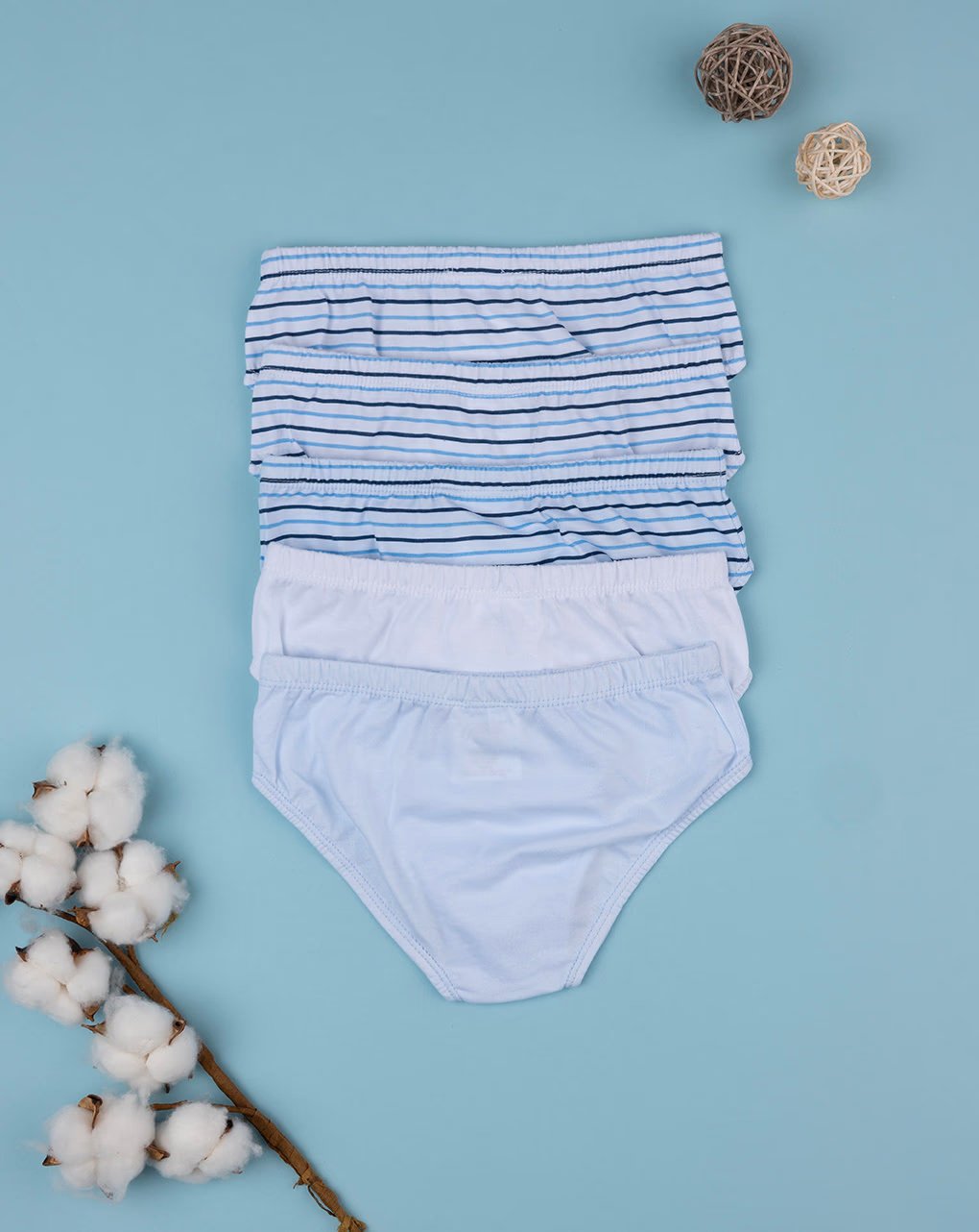Prenatal Pack of 5 Baby Briefs - Blue | Prenatal, Babies, Nusring, Cybex, Avent Underwear