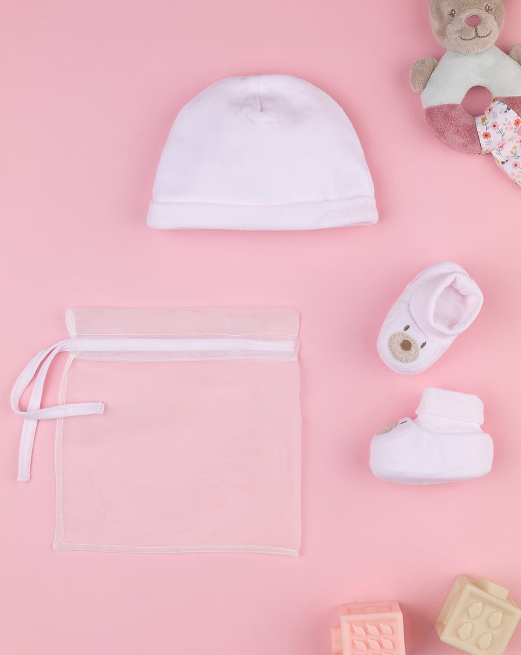 Prenatal Baby Set of Teddy Hat and Cuddly Shoes For Girl | Prenatal, Babies, Nusring, Cybex, Avent Shoes