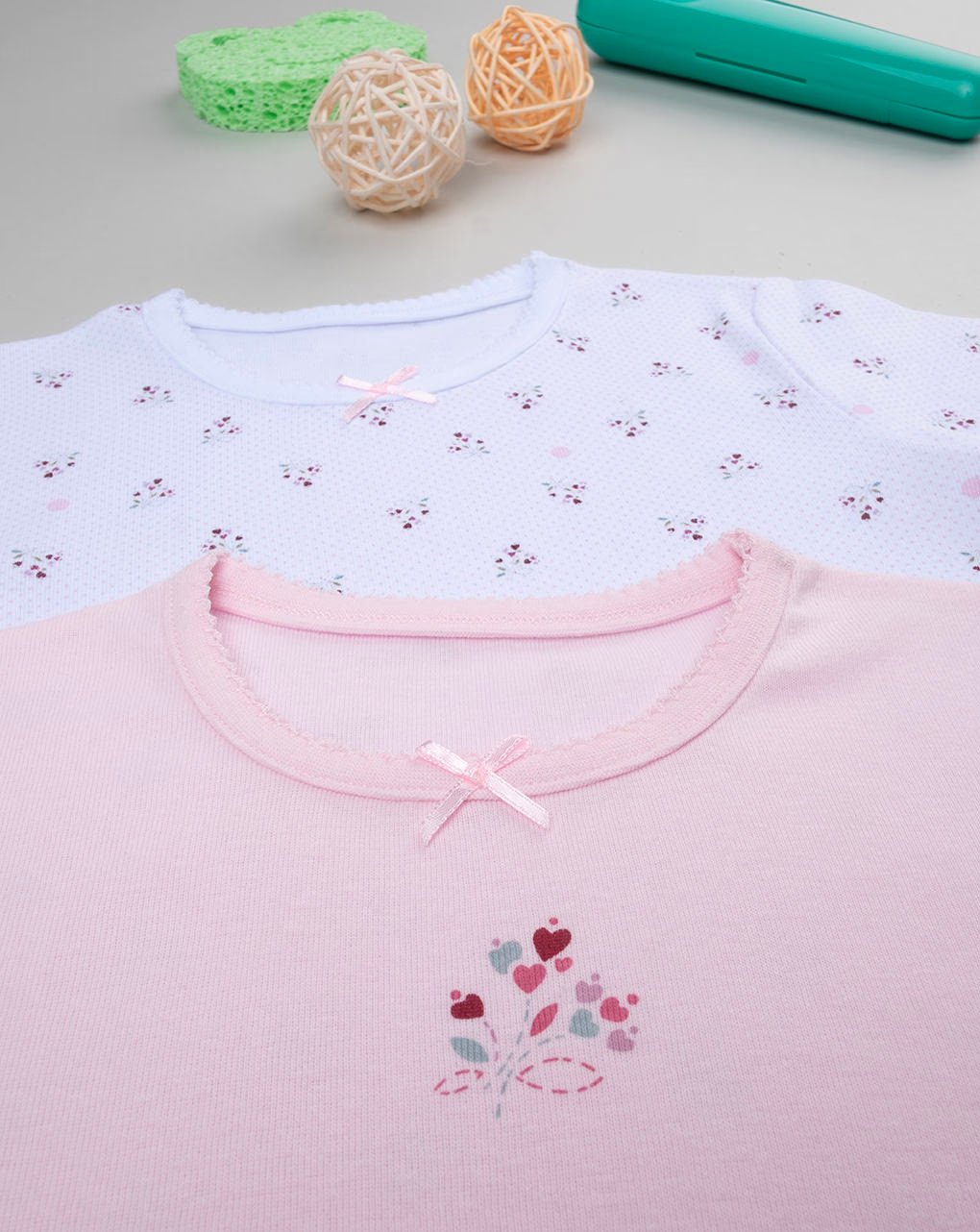 Prenatal Pack of 2 White/Pink Flower T-Shirts For Girls | Prenatal, Babies, Nusring, Cybex, Avent T-Shirt