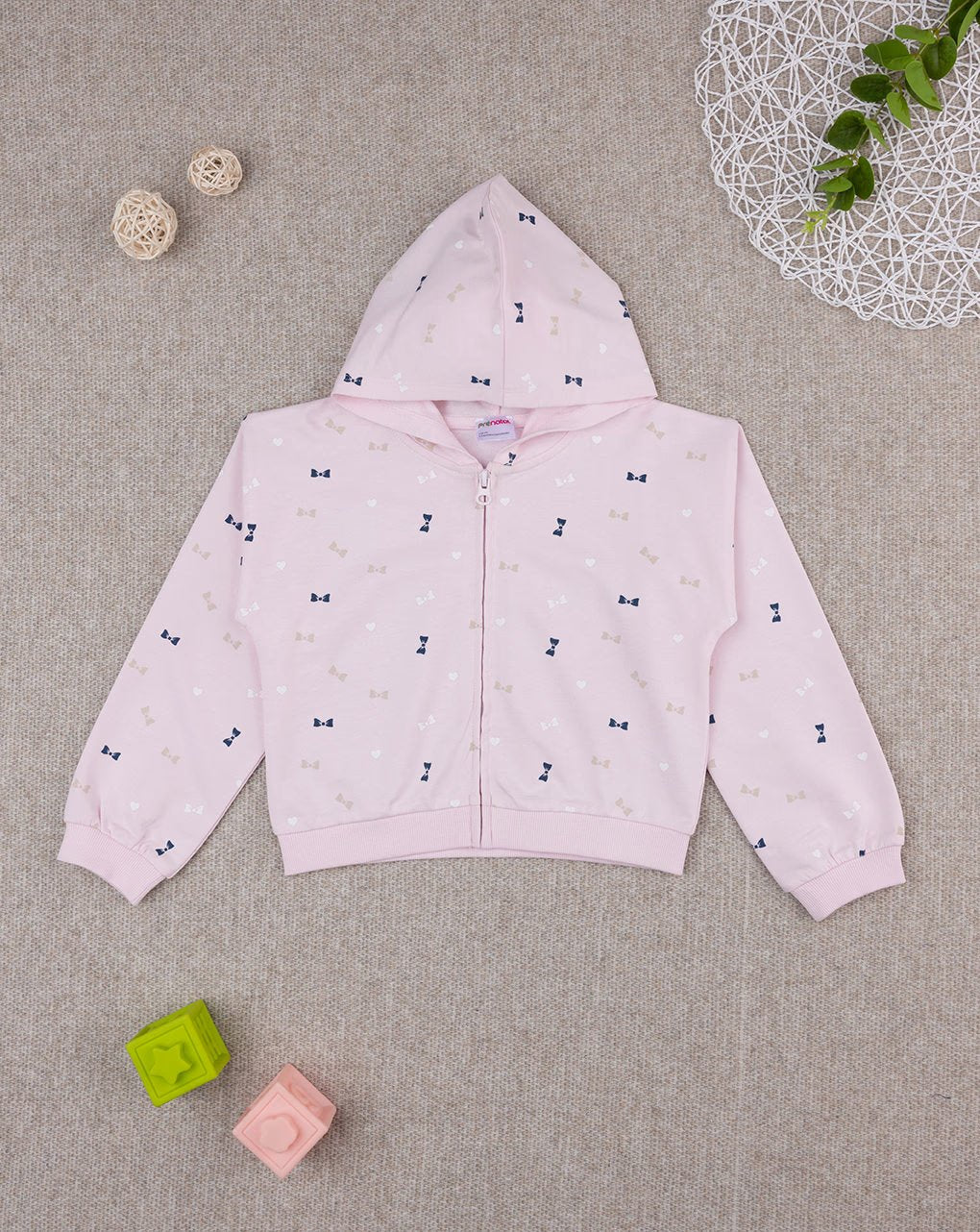 Prenatal Baby Girl Sweatshirt with Allover Bows - Pink | Prenatal, Babies, Nusring, Cybex, Avent Sweatshirt