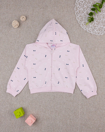 Prenatal Baby Girl Sweatshirt with Allover Bows - Pink | Prenatal, Babies, Nusring, Cybex, Avent Sweatshirt