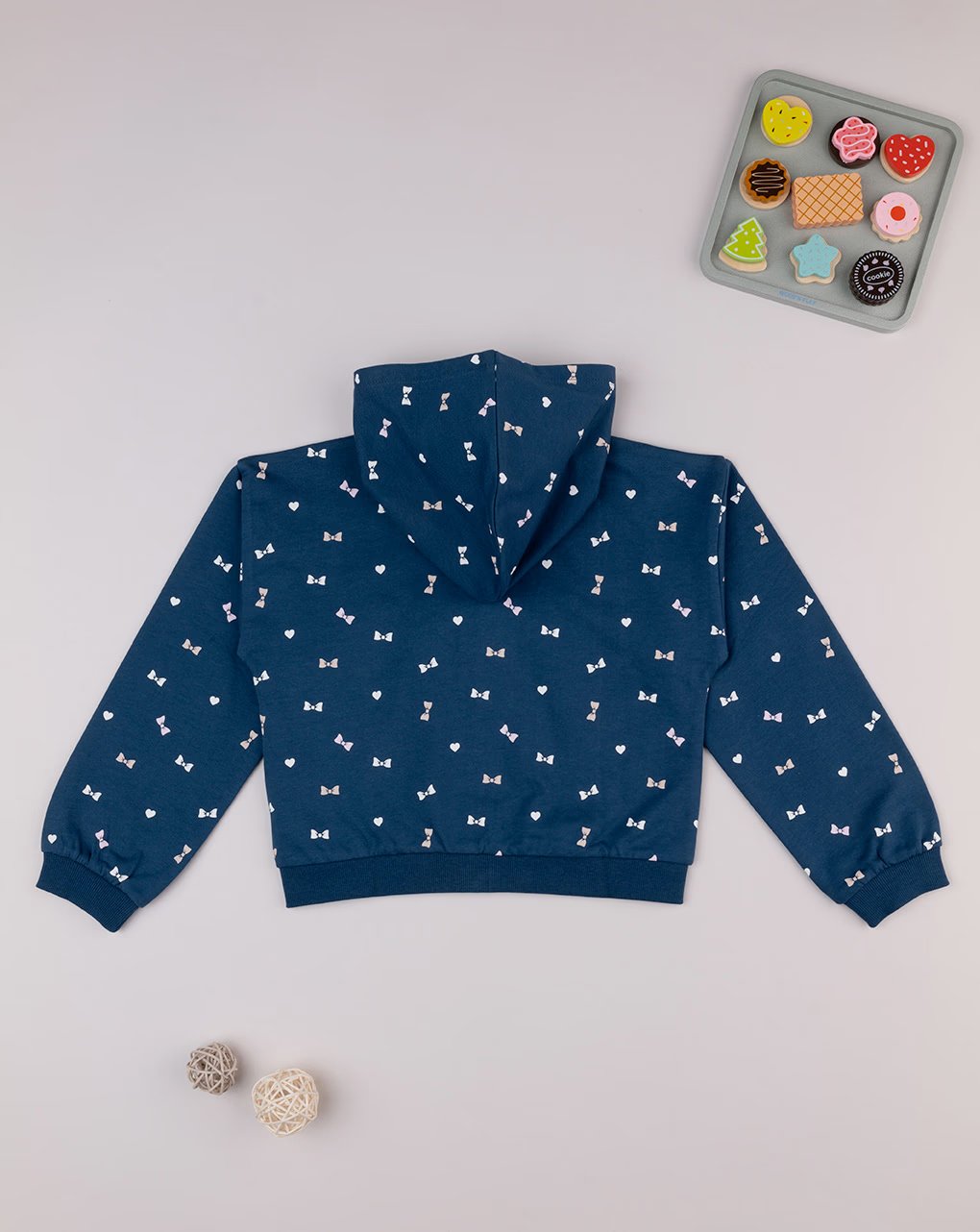 Prenatal Baby Girl Sweatshirt with Bows Allover - Blue | Prenatal, Babies, Nusring, Cybex, Avent Sweatshirt