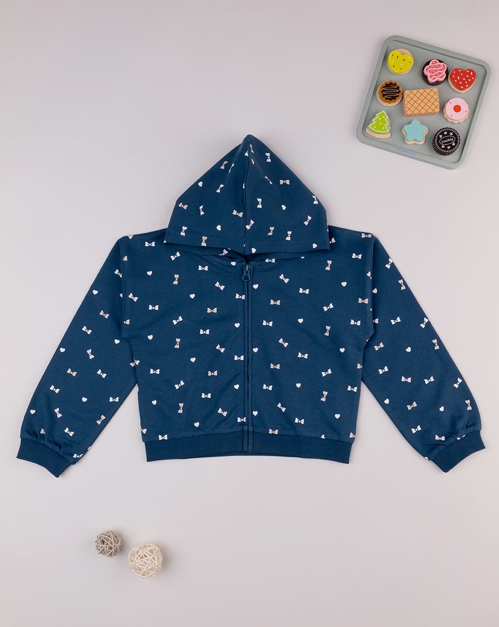 Prenatal Baby Girl Sweatshirt with Bows Allover - Blue | Prenatal, Babies, Nusring, Cybex, Avent Sweatshirt
