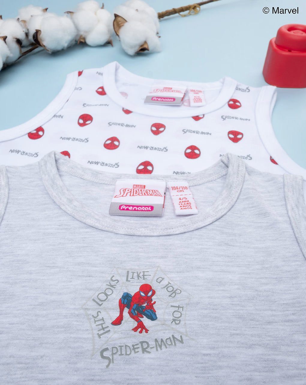 Prenatal Pack of 2 Spiderman Baby Tank Tops | Prenatal, Babies, Nusring, Cybex, Avent Top