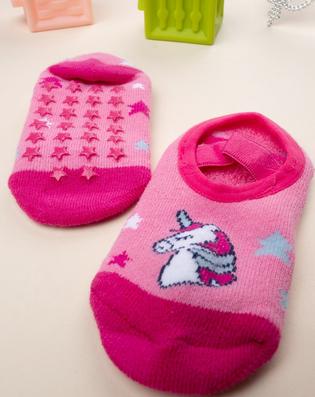 Prenatal Non-Slip Ballerinas For Girls Unicorns - Pink | Prenatal, Babies, Nusring, Cybex, Avent Shoes