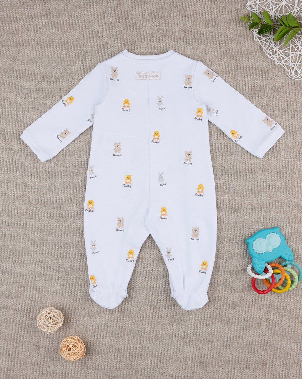 Prenatal Smile Overall Embroidery Jumpsuit | Prenatal, Babies, Nusring, Cybex, Avent Bodysuit