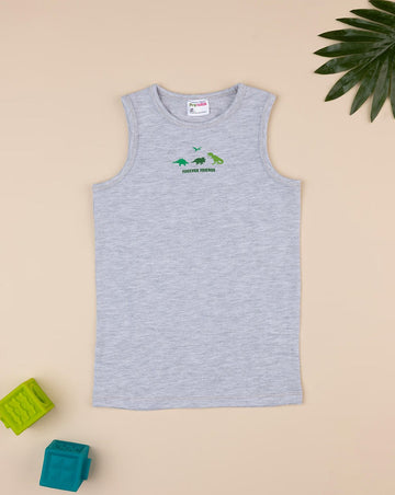 Prenatal Dinosaur Baby Tank Top Oeko-Tex - Grey | Prenatal, Babies, Nusring, Cybex, Avent Tank Top