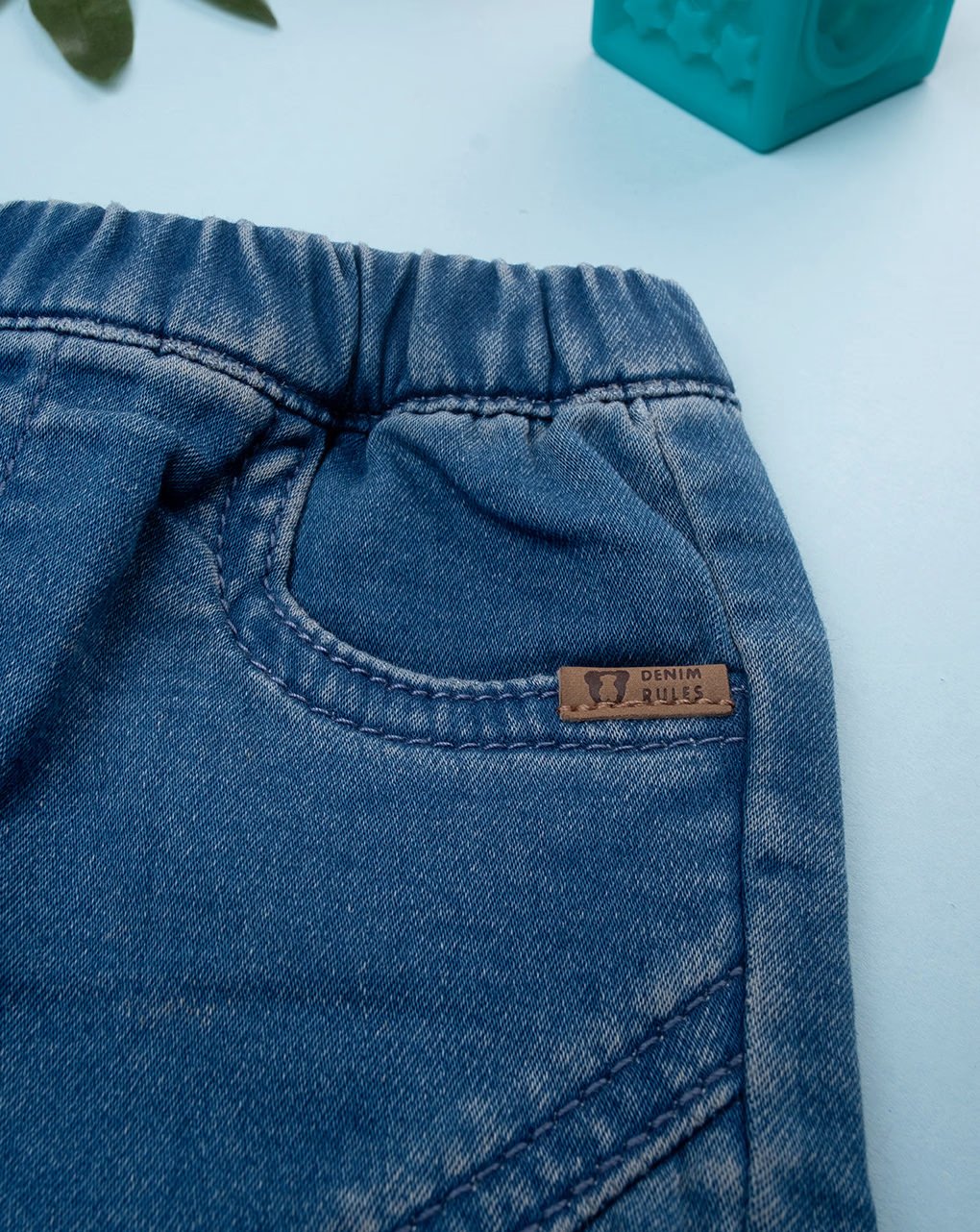 Prenatal Blue Shorts For Kids with Pockets - Denim | Prenatal, Babies, Nusring, Cybex, Avent Short