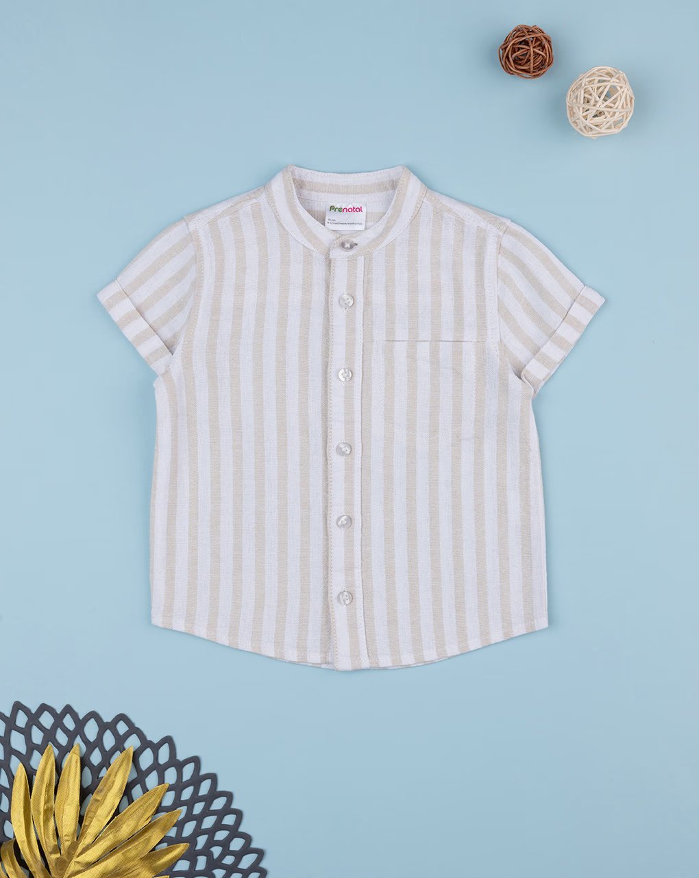 Prenatal Striped Baby Shirt - Beige | Prenatal, Babies, Nusring, Cybex, Avent T-Shirt
