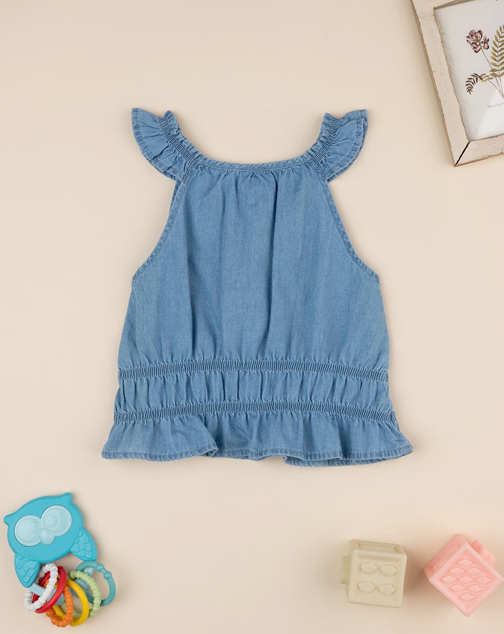 Prenatal Blouse For Girls - Denim | Prenatal, Babies, Nusring, Cybex, Avent Dress