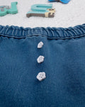 Prenatal Baby Girl Trousers with Embroidery - Denim | Prenatal, Babies, Nusring, Cybex, Avent Shorts