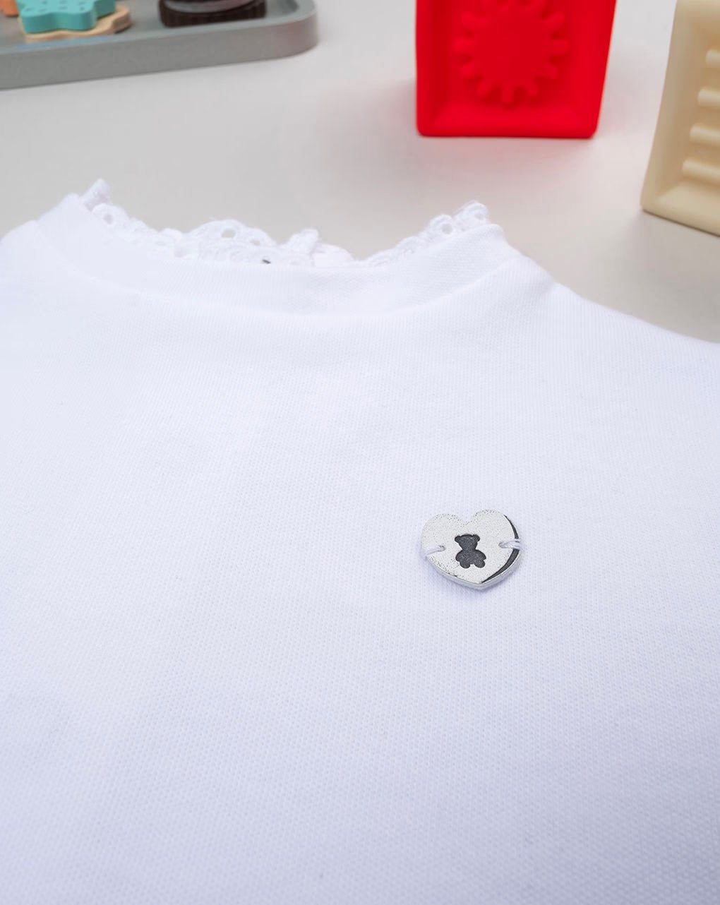 Prenatal T-Shirt Bimba Bianca Con Pizzo | Prenatal, Babies, Nusring, Cybex, Avent T-Shirt