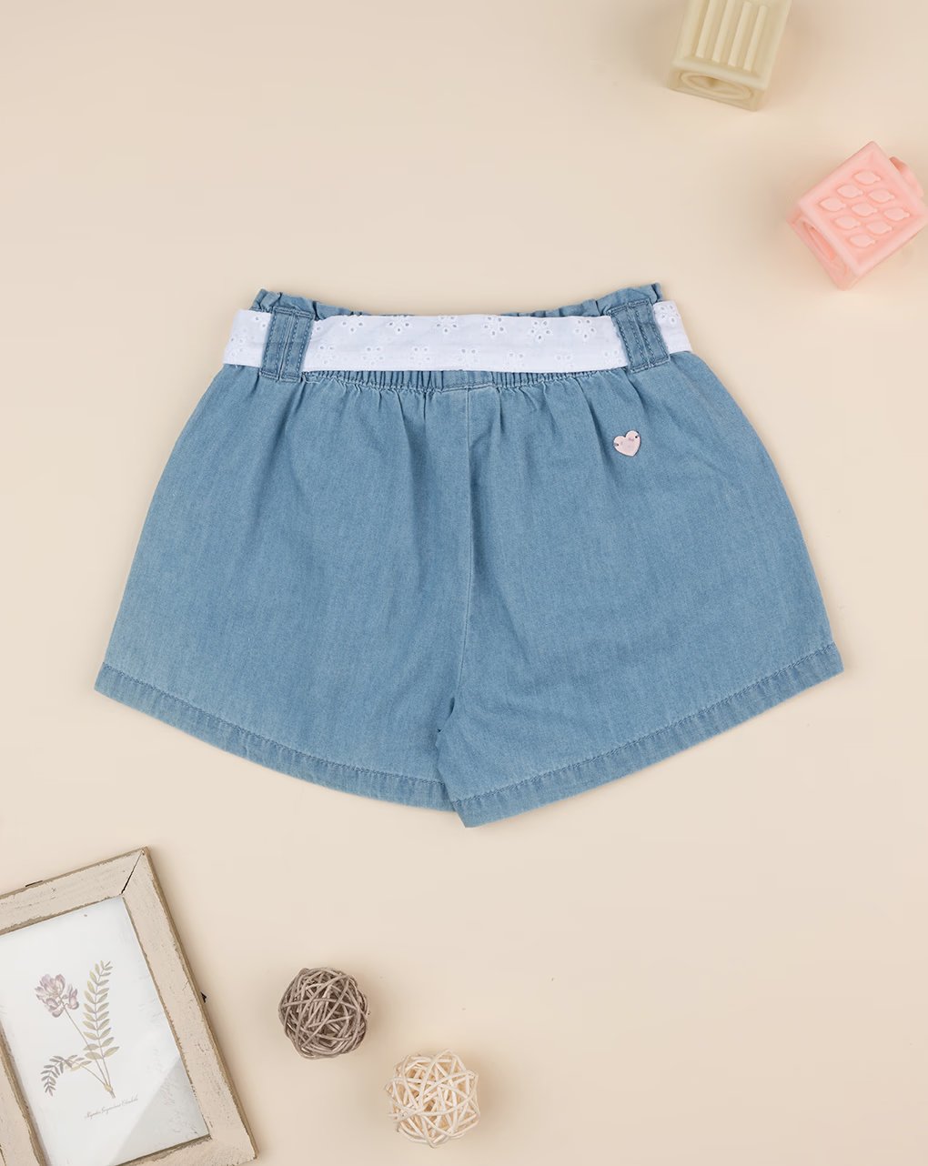 Prenatal Girl's Chambray Shorts with Belt | Prenatal, Babies, Nusring, Cybex, Avent Shorts