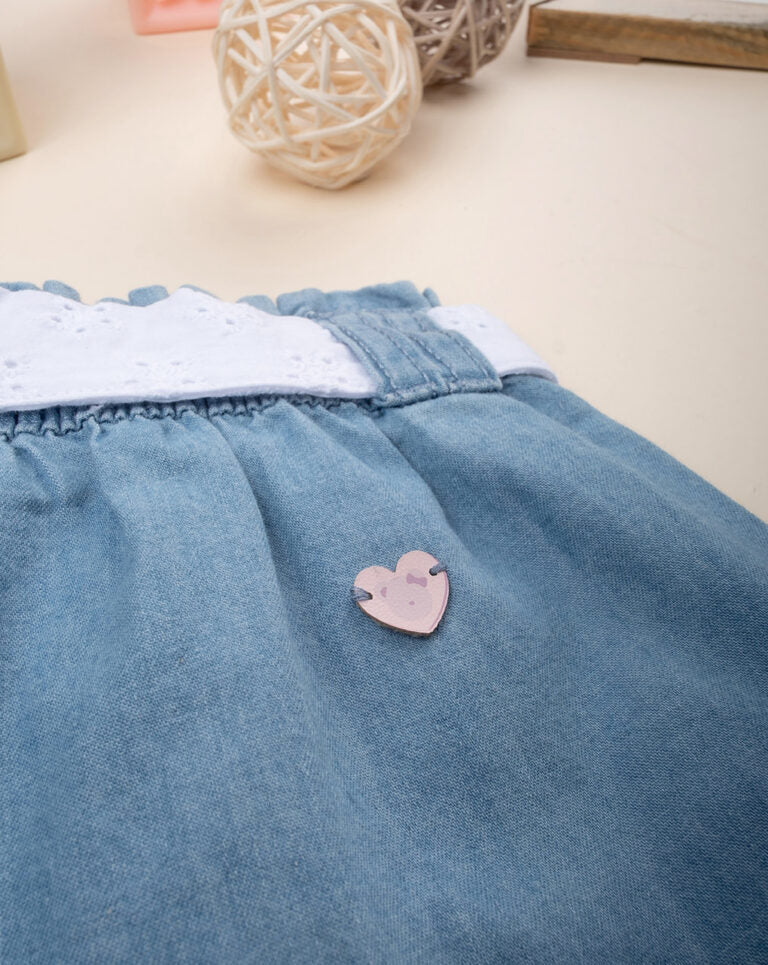 Prenatal Girl's Chambray Shorts with Belt | Prenatal, Babies, Nusring, Cybex, Avent Shorts