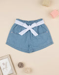 Prenatal Girl's Chambray Shorts with Belt | Prenatal, Babies, Nusring, Cybex, Avent Shorts