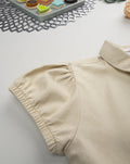 Prenatal Baby Girl Jumpsuit with Embroidery - Beige | Prenatal, Babies, Nusring, Cybex, Avent Bodysuit