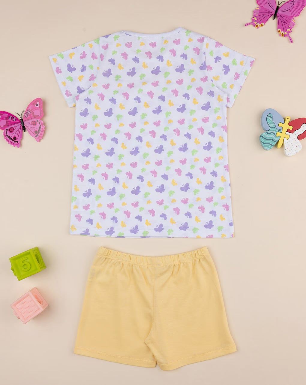Prenatal Butterfly Pajamas for Girls Pyjama