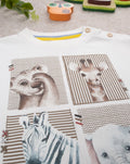 Prenatal Baby Safari Printed T-Shirt - Cream | Prenatal, Babies, Nusring, Cybex, Avent T-Shirt